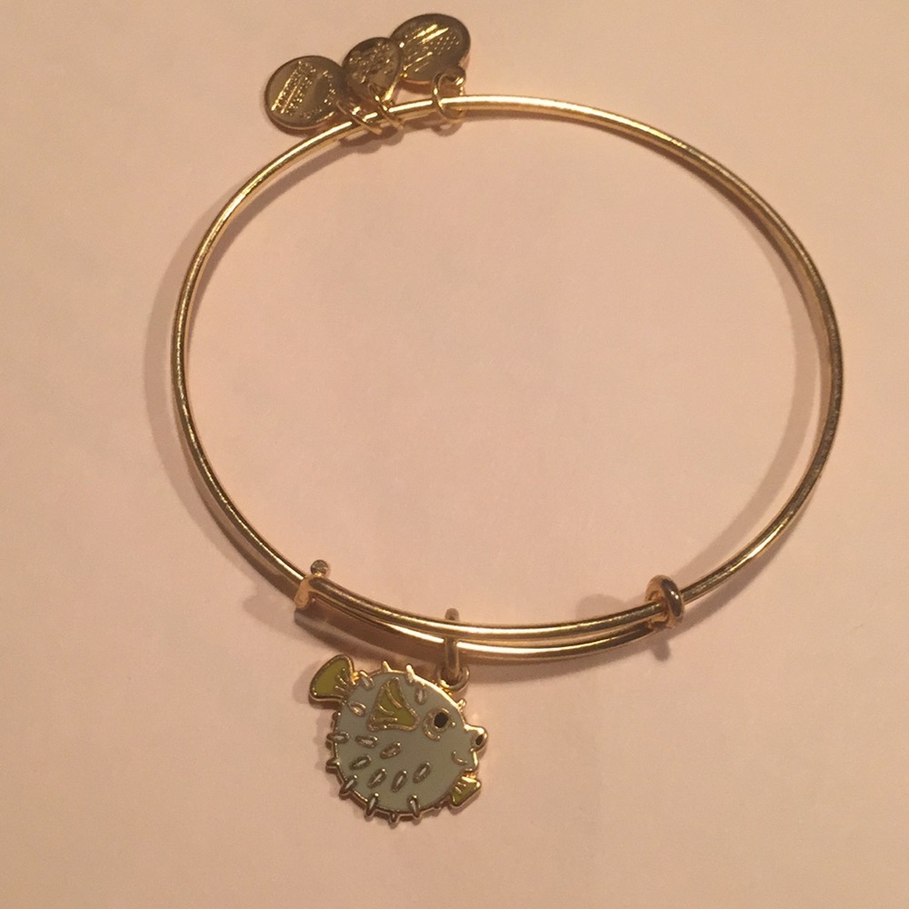 Limited edition ALEX AND ANI Puffer fish bangle